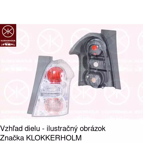 Zadné svetlo POLCAR 8186881X