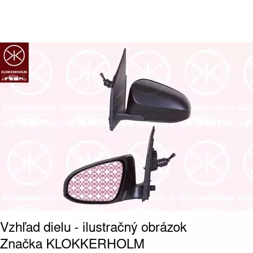 Vonkajšie zrkadlo 81A1521M /POLCAR/ - obr. 2