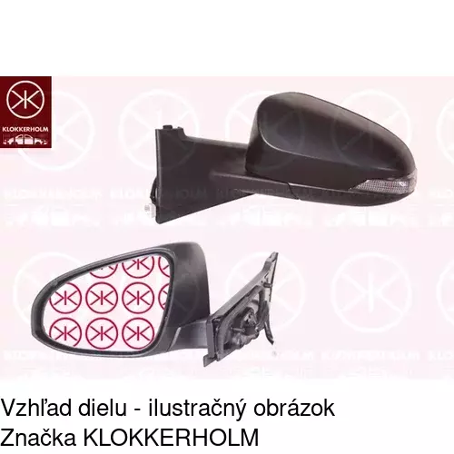 Vonkajšie zrkadlo 81B1525M /POLCAR/ - obr. 2