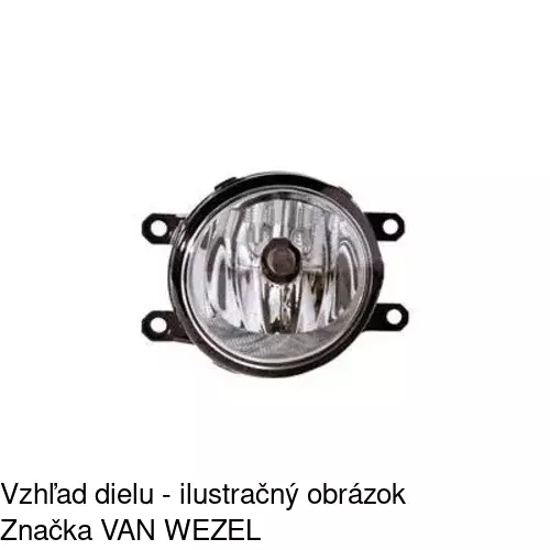 Hmlové svetlo - predné 81C1290E /POLCAR/ - obr. 5