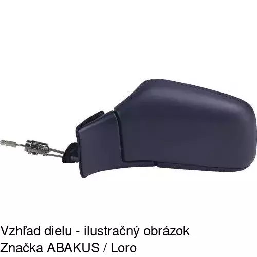 Vonkajšie zrkadlo 9032514M /POLCAR/ - obr. 1