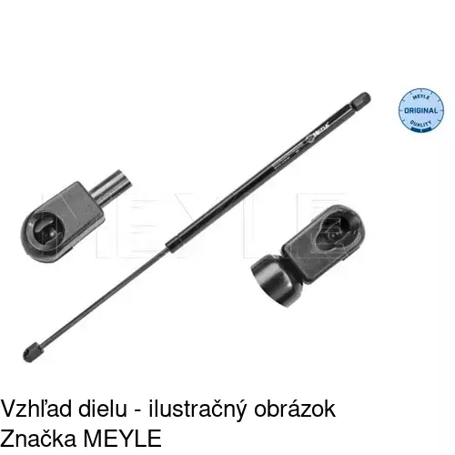 Plynová pružina 9040AB1 /POLCAR/ - obr. 2