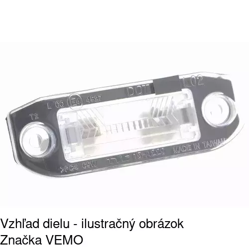 Svetlo na osvetlenie evidenčného čísla 9042958E /POLCAR/ - obr. 4