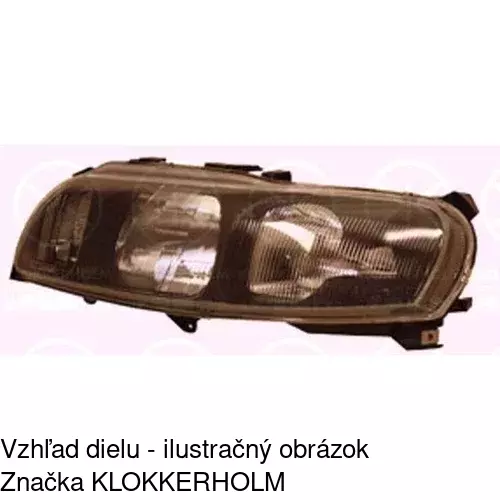 Hlavný reflektor 9060092E /POLCAR/ - obr. 2