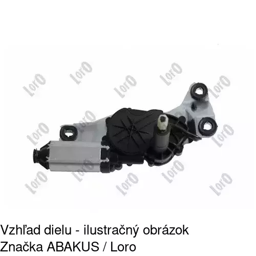 Motorček stieračov 9076SWT1 /POLCAR/ - obr. 4