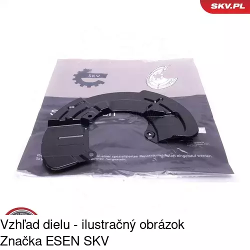 Brzdovy štít 9080OT-1 /POLCAR/ - obr. 3