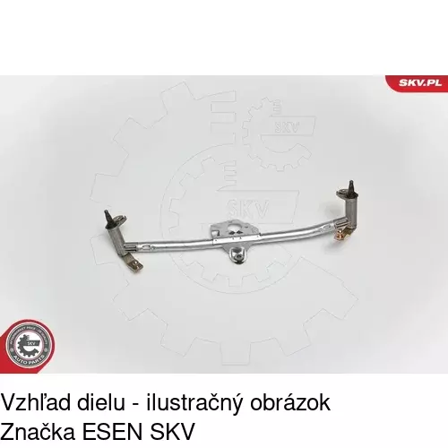 Náhon stieračov bez motora 9501MWP1 /POLCAR/ - obr. 5
