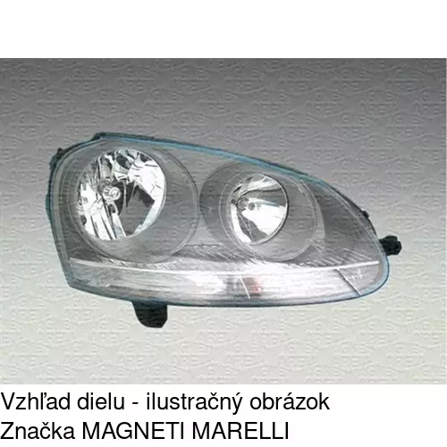 Hlavný reflektor 951310-H /POLCAR/ - obr. 2