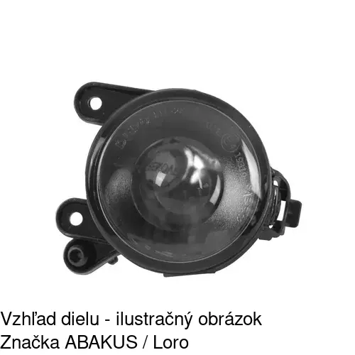 Hmlové svetlo - predné 9513303E /POLCAR/ - obr. 5