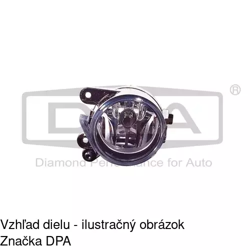 Hmlové svetlo - predné 9513305E /POLCAR/ - obr. 3