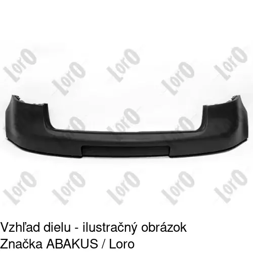 Zadný nárazník 951396-0 /POLCAR/ - obr. 2