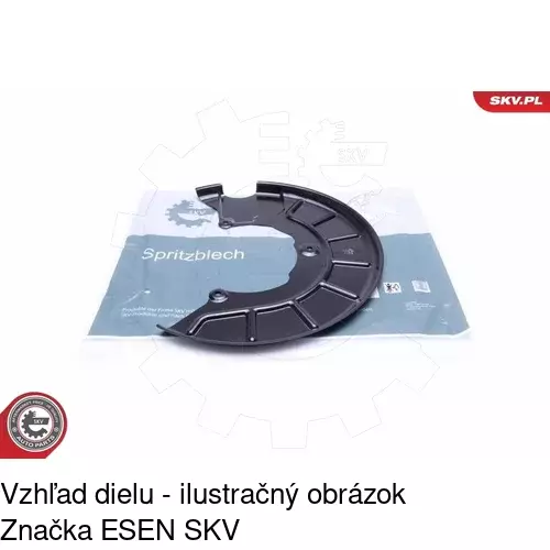 Brzdovy štít 9513OT-1 /POLCAR/ - obr. 3