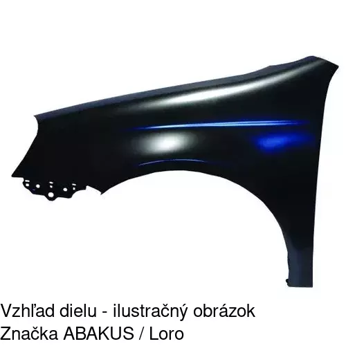 Predný blatník 951401 /POLCAR/ - obr. 1