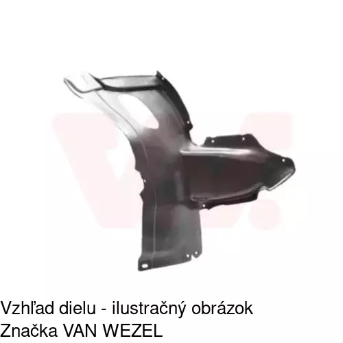 Podblatník (plast) 9514FP1T /POLCAR/ - obr. 1