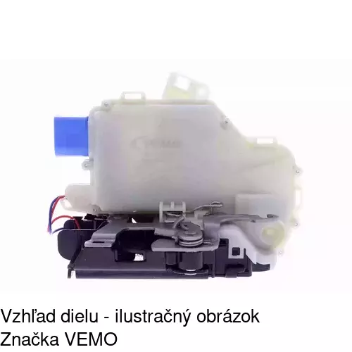 Vnútorná zámka dverí 9514ZC-1 /POLCAR/ - obr. 1