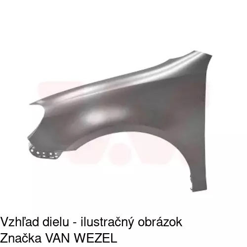 Predný blatník 951801-1 /POLCAR/ - obr. 1