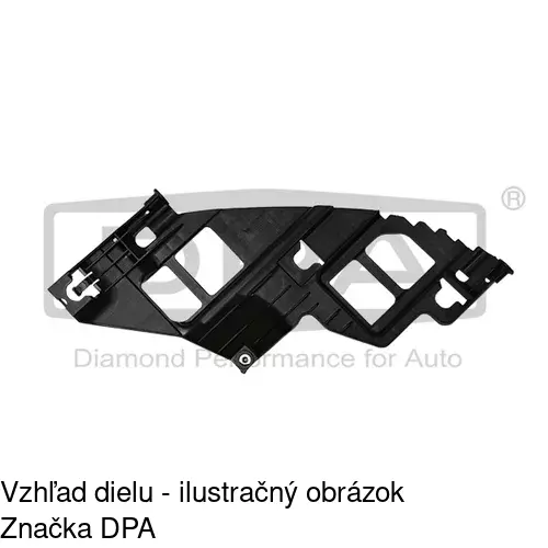 Držiak nárazníka 95180715 /POLCAR/ - obr. 1