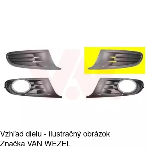 Kryt v nárazníku 95182711R /POLCAR/ - obr. 3