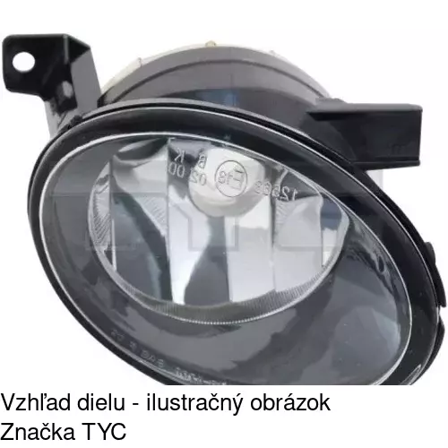 Hmlové svetlo - predné 951829-H /POLCAR/ - obr. 1