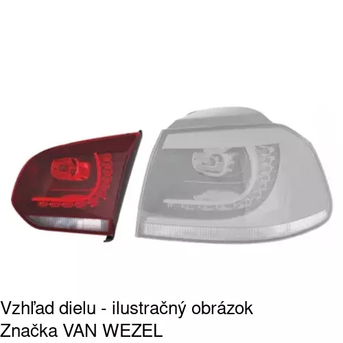 Zadné svetlo 9518889E /POLCAR/ - obr. 3