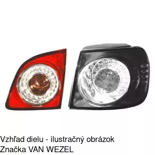 Zadné svetlo 9519881V /POLCAR/ - obr. 1