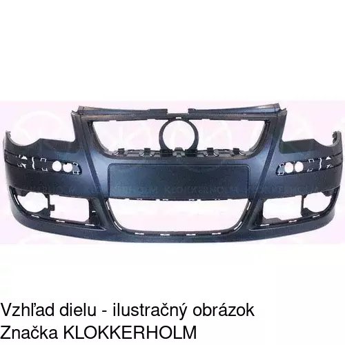 Predný nárazník 952707-1 /POLCAR/