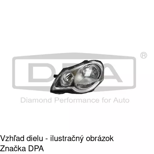 Hlavný reflektor 952709-E /POLCAR/ - obr. 3