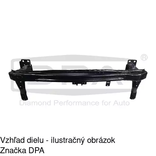 Výstuha nárazníka 95330723 /POLCAR/ - obr. 1