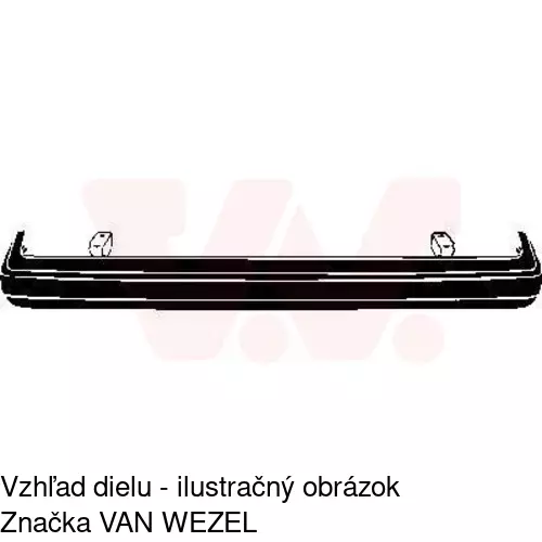 Zadný nárazník 953496 /POLCAR/ - obr. 2