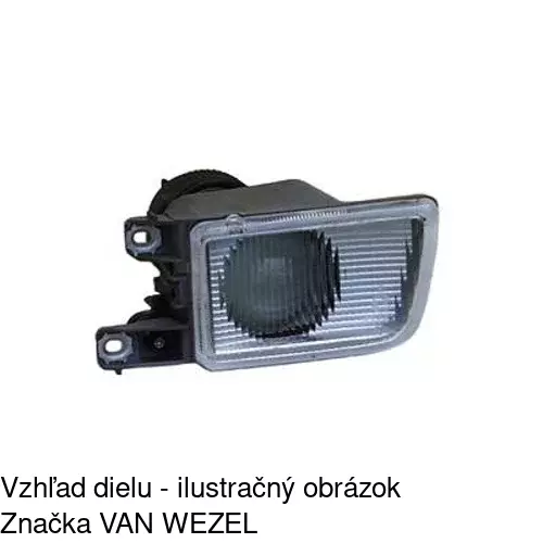 Hmlové svetlo - predné 953830-E /POLCAR/ - obr. 5