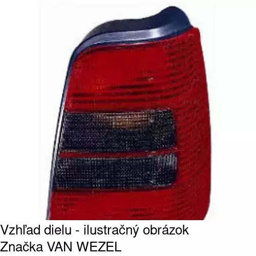 Zadné svetlo 9538883E /POLCAR/ - obr. 2