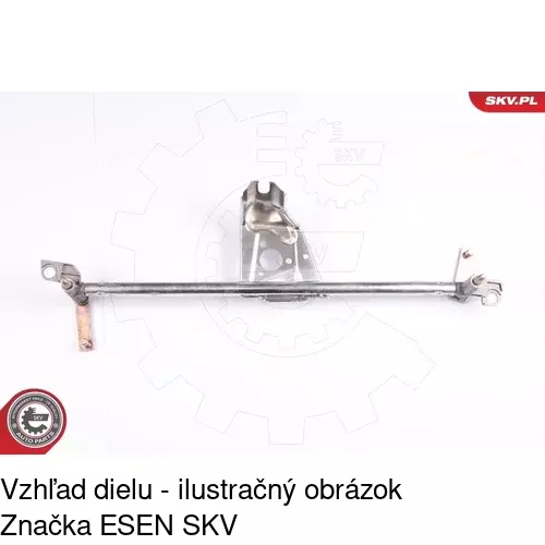 Náhon stieračov bez motora 9538MWP1 /POLCAR/ - obr. 4