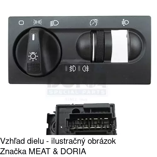 Hlavný vypínač 9538P-10 /POLCAR/ - obr. 2