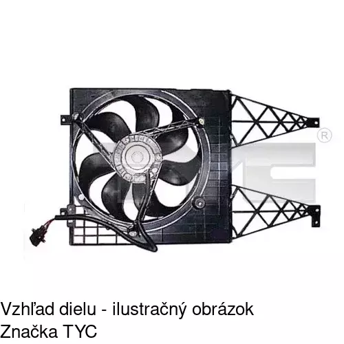 Rameno ventilátora 954123-2 /POLCAR/ - obr. 2