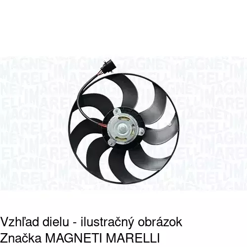 Rameno ventilátora POLCAR 954123-7