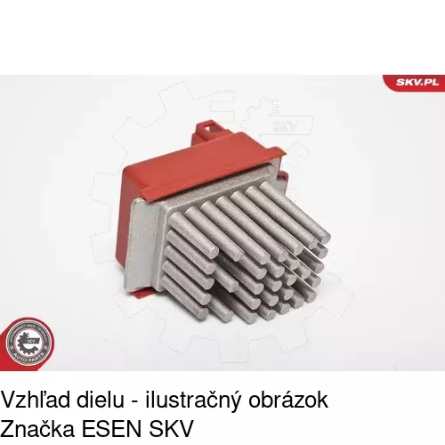 Ovládače klimatizácie 9541KST-1 /POLCAR/ - obr. 4