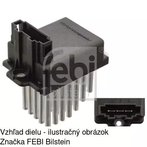 Ovládače klimatizácie 9541KST-1 /POLCAR/ - obr. 5