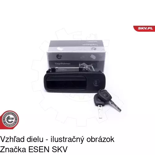 Vnútorná kľučka 9541Z-50 /POLCAR/ - obr. 2