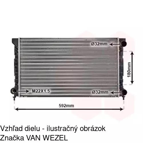 Chladiče vody 954608-2 /POLCAR/ - obr. 5