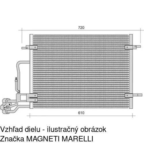 Chladiče klimatizácie POLCAR 9549K8C1S