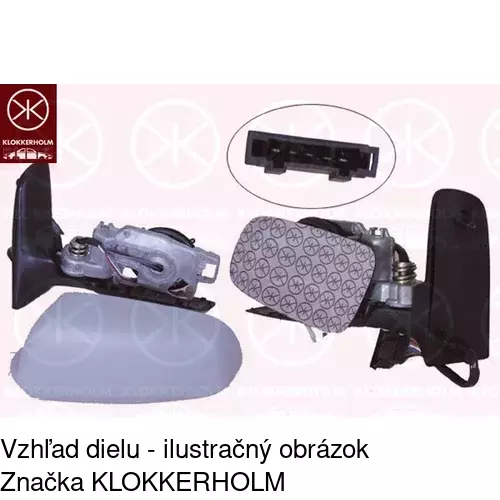 Vonkajšie zrkadlo 9550515M /POLCAR/ - obr. 1
