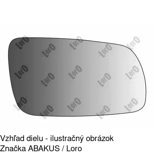 Vonkajšie zrkadlo 955052-M /POLCAR/ - obr. 3