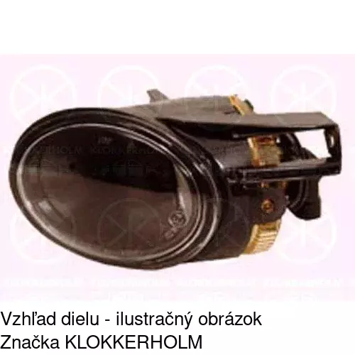 Hmlové svetlo - predné 9555302E /POLCAR/ - obr. 2