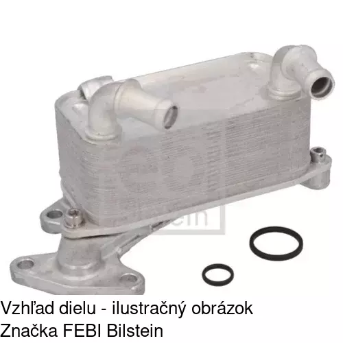 Chladiče oleja POLCAR 9555L84X