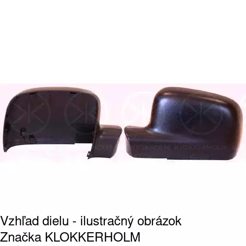Vonkajšie zrkadlo 9575515E /POLCAR/ - obr. 2