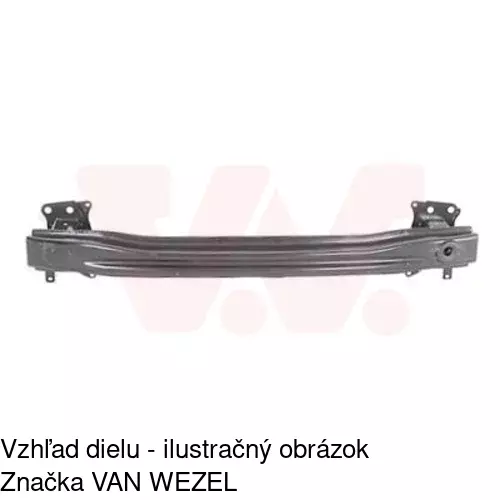 Výstuha nárazníka 957807-3 /POLCAR/ - obr. 2