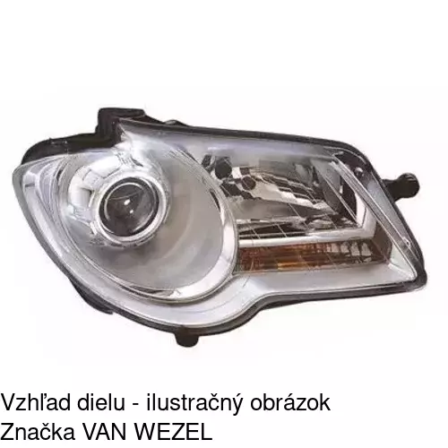 Hlavný reflektor 957910-E /POLCAR/ - obr. 3