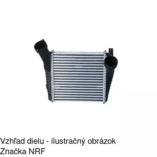 Chladiče vzduchu (Intercoolery) 9580J81X /POLCAR/ - obr. 1