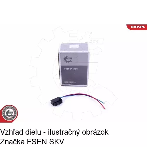 Vnútorná zámka dverí 9580ZC-1 /POLCAR/ - obr. 5