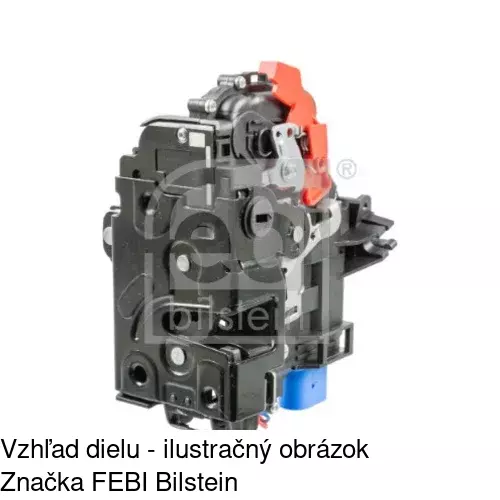 Vnútorná zámka dverí 9580ZC-3 /POLCAR/ - obr. 3